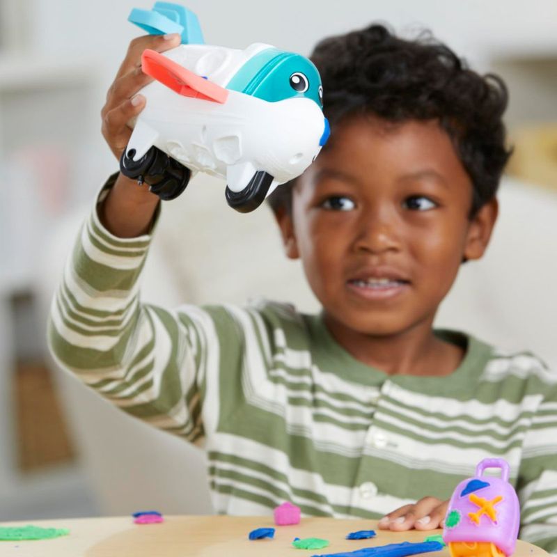 Set de inicio Play-Doh Airplane Explorer con jet y mapa mundial