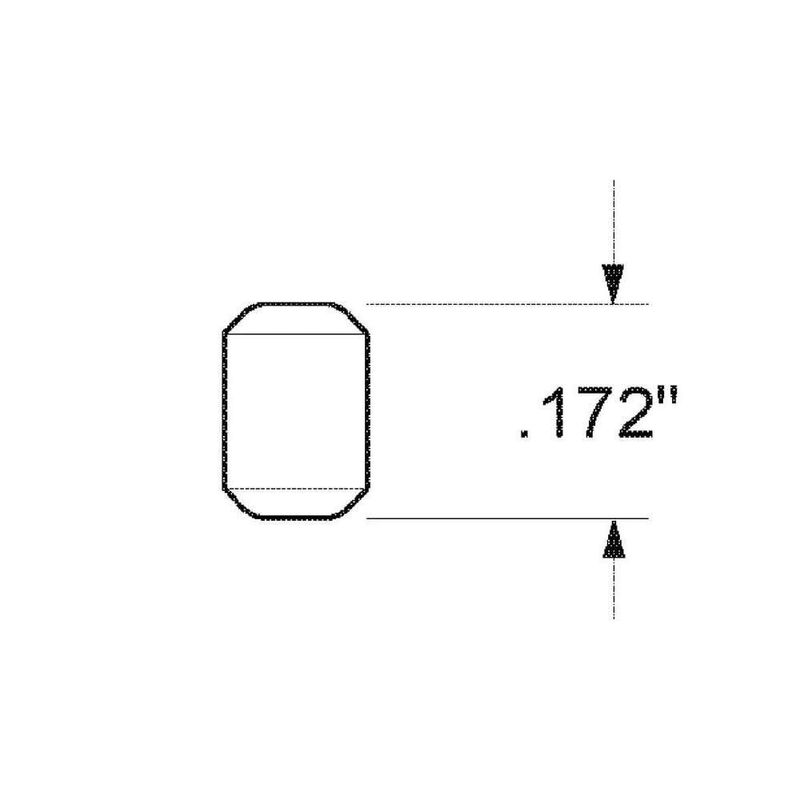 Pasador inferior #1 para cerraduras Kwikset