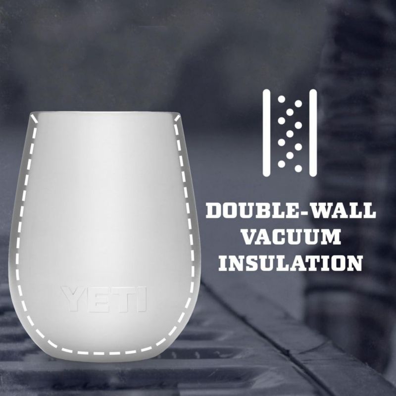 Vaso de vino YETI Rambler 300 ml con aislamiento al vacío acero inoxidable