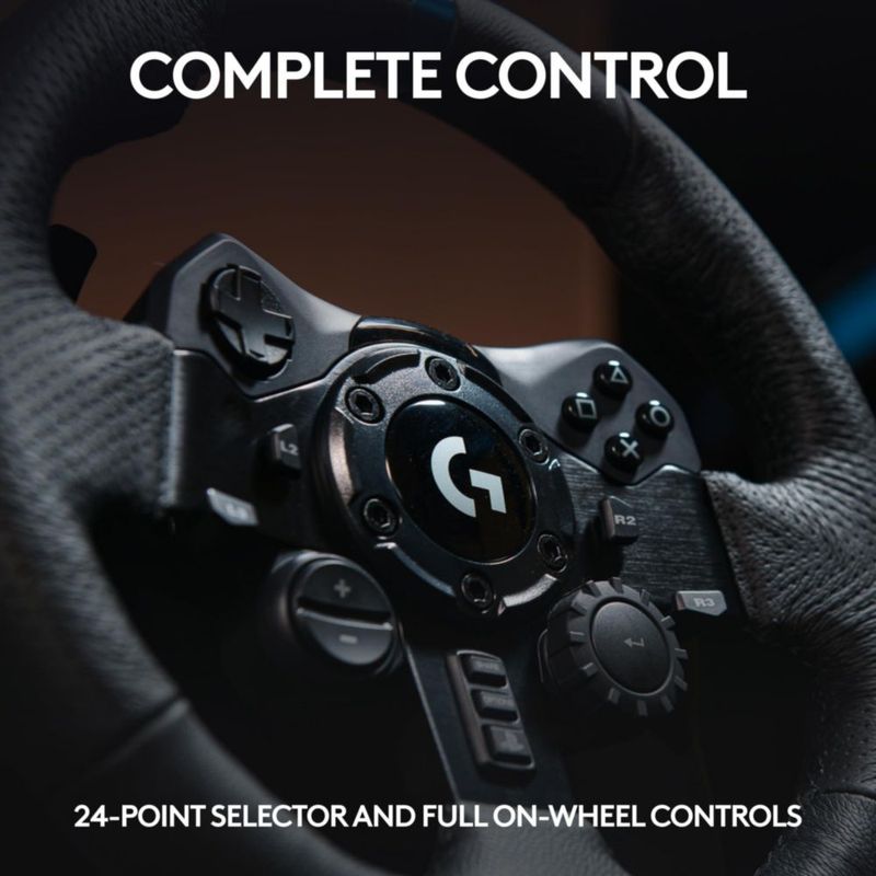 Volante y pedales de carreras Logitech G923 TRUEFORCE para PS5/PS4/PC