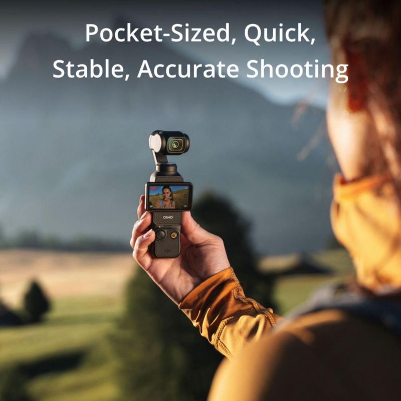 Cámara de video DJI Osmo Pocket 3 Combo Creator con micrófono