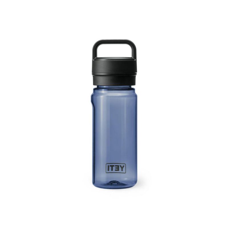 Botella de agua YETI Yonder 600 ml/20 oz con tapa Yonder Chug azul marino