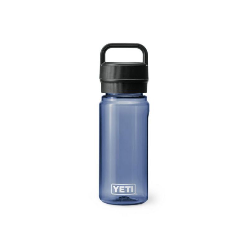 Botella de agua YETI Yonder 600 ml/20 oz con tapa Yonder Chug azul marino
