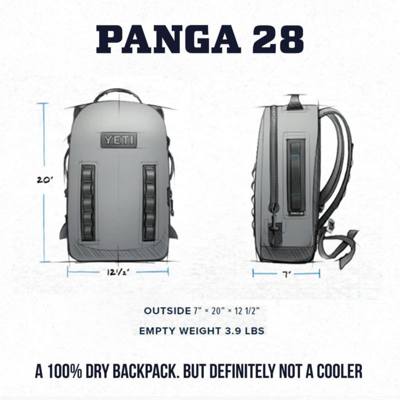 Mochila YETI Panga 28 hermética impermeable sumergible