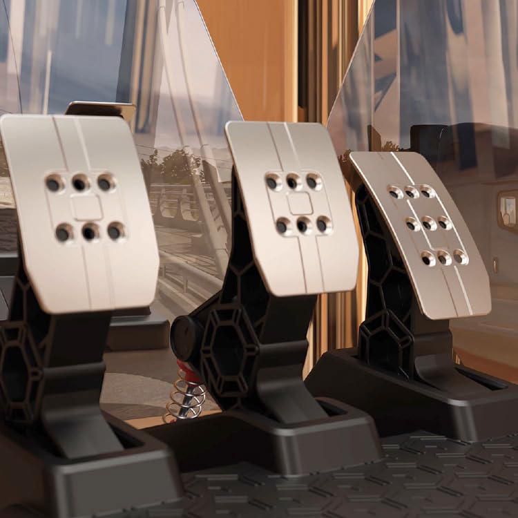 Volante de carreras THRUSTMASTER T248X con pedales magnéticos