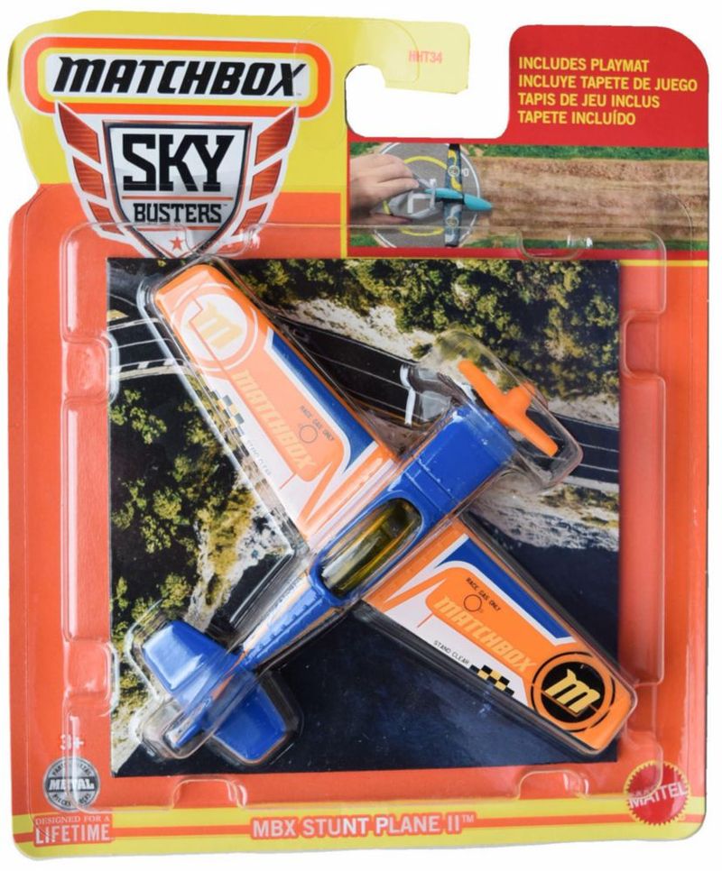 Avión de juguete Matchbox Stunt Plane II Sky Buster