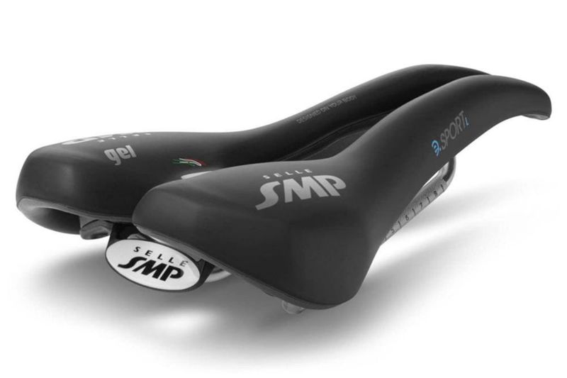 Sillín SMP E‑Sport Large Gel 380 g Negro