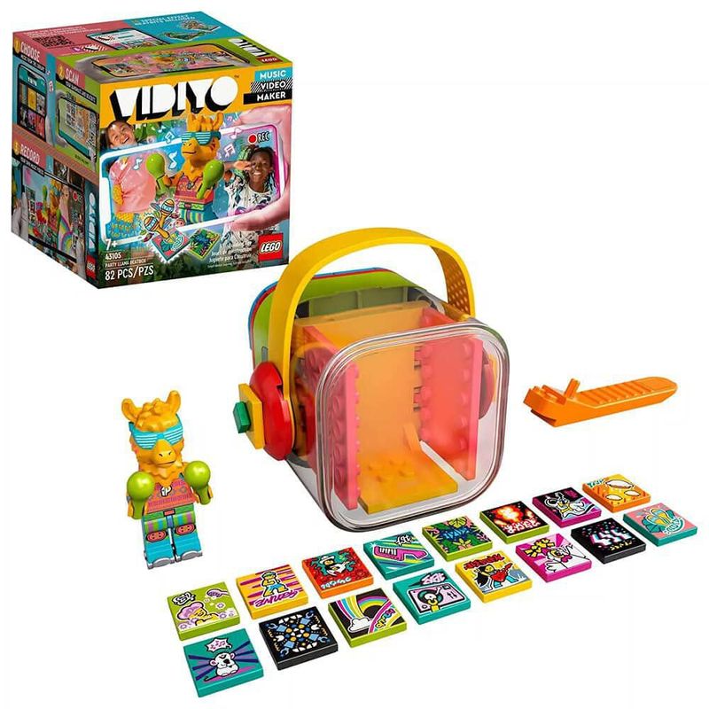 Kit de construcción LEGO VIDIYO Party Llama Beatbox 43105 82 piezas