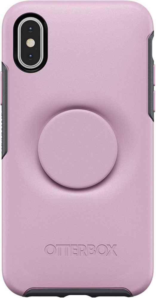 Funda OtterBox Pop Symmetry para iPhone Xs Max color malva