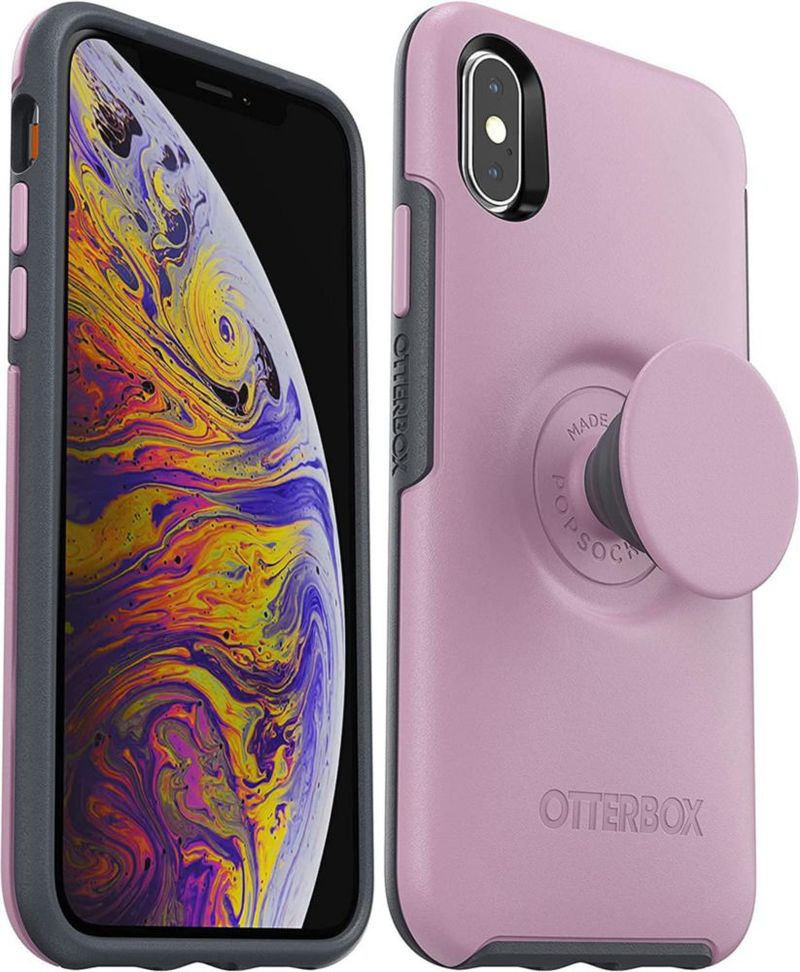 Funda OtterBox Pop Symmetry para iPhone Xs Max color malva