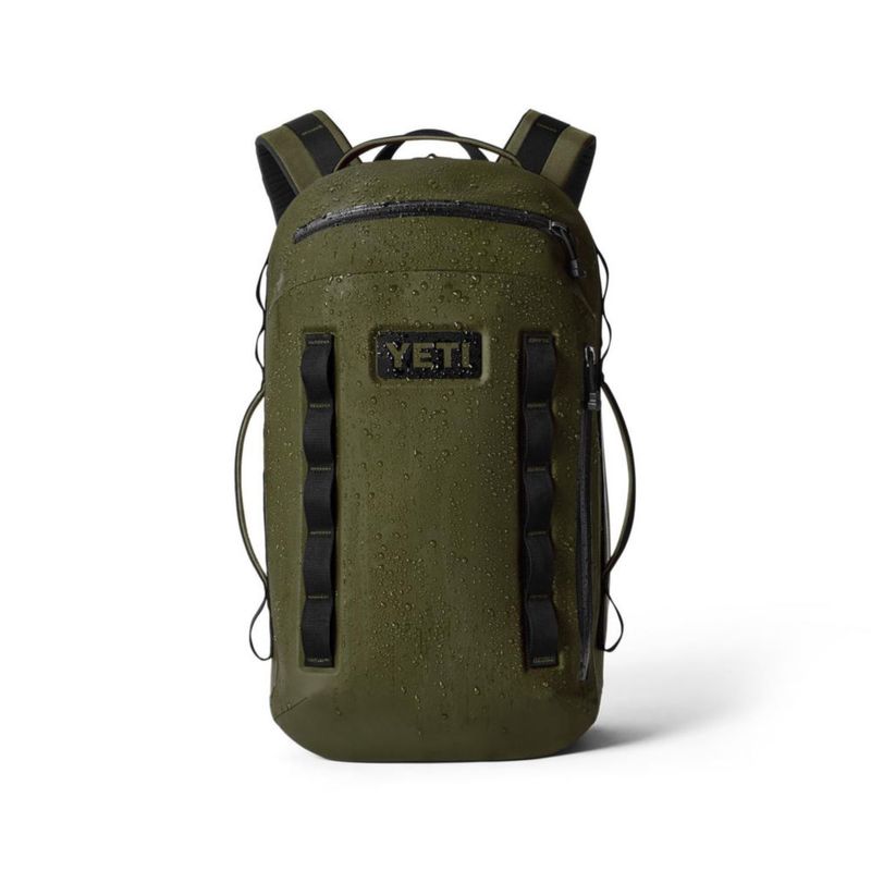 Mochila YETI Cayo 25 L resistente a la intemperie durante todo el día color oliva