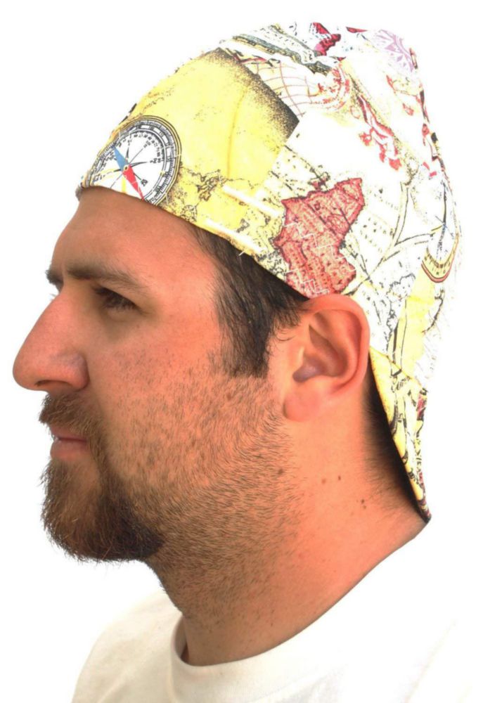 Gorro de soldadura Forney 55816 reversible de algodón de 18 cm