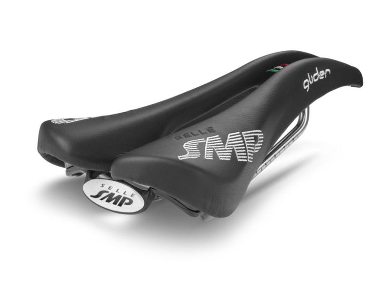 Silla de bicicleta SMP Glider negra 266 x 136 mm 260 g
