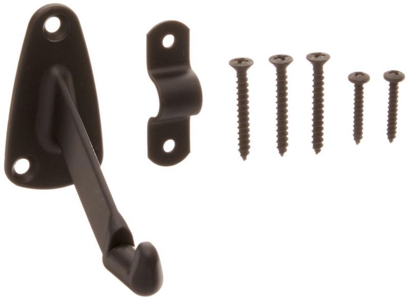 Soporte de barandilla National Hardware N330-720 bronce frotado con aceite