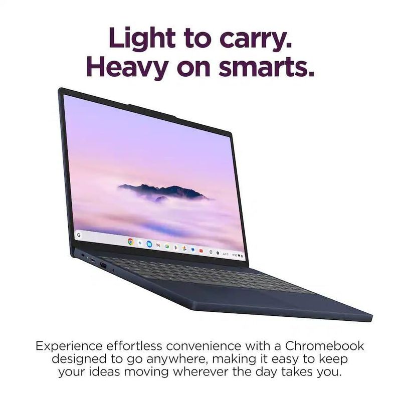 Chromebook Lenovo 153" 120 Hz Intel Core 3 256 GB