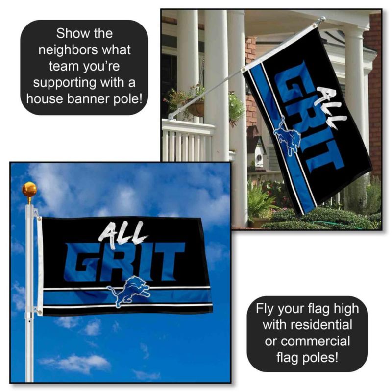 Bandera WinCraft Detroit Lions 91 cm × 150 cm