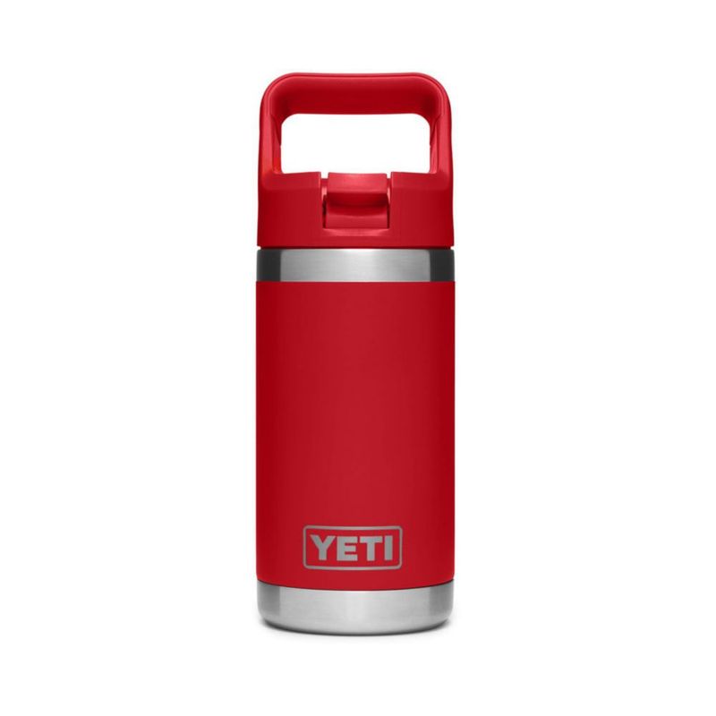 Botella YETI Rambler Jr. Rescue Red para niños 350 ml con tapa de pajita