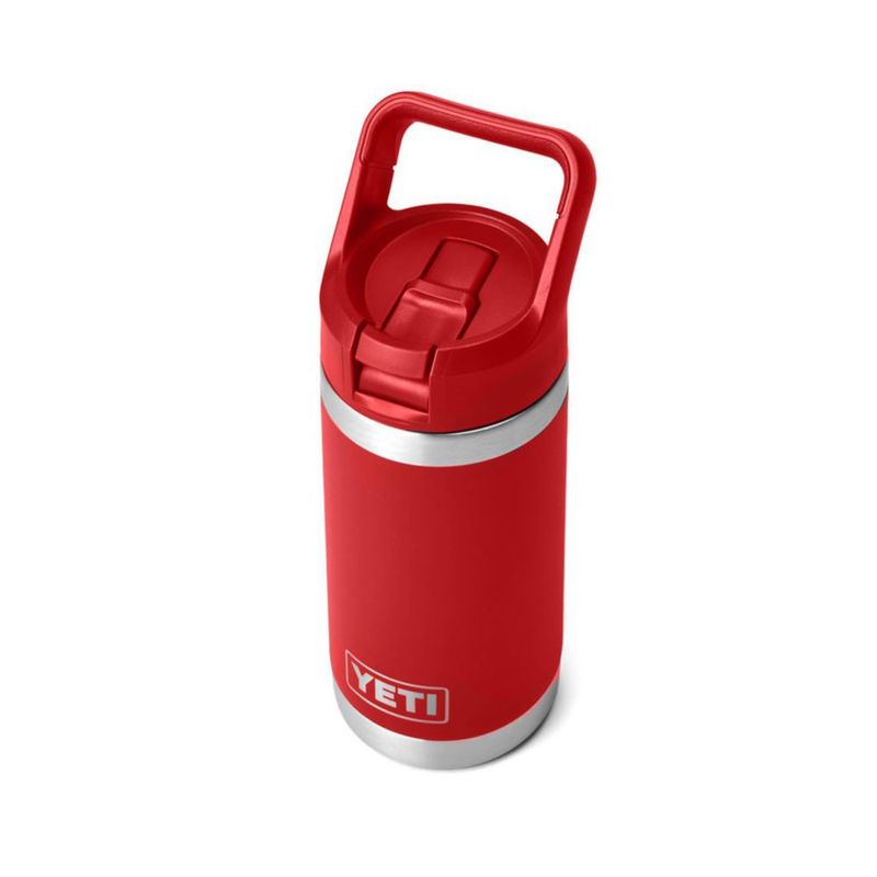 Botella YETI Rambler Jr. Rescue Red para niños 350 ml con tapa de pajita