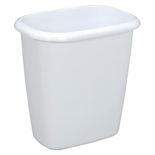 Cubo de basura Rubbermaid 144 L blanco para tocador