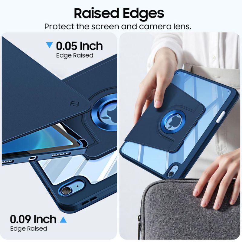 Funda FINTIE Rotativa 11"/109" con Soporte para Apple Pencil