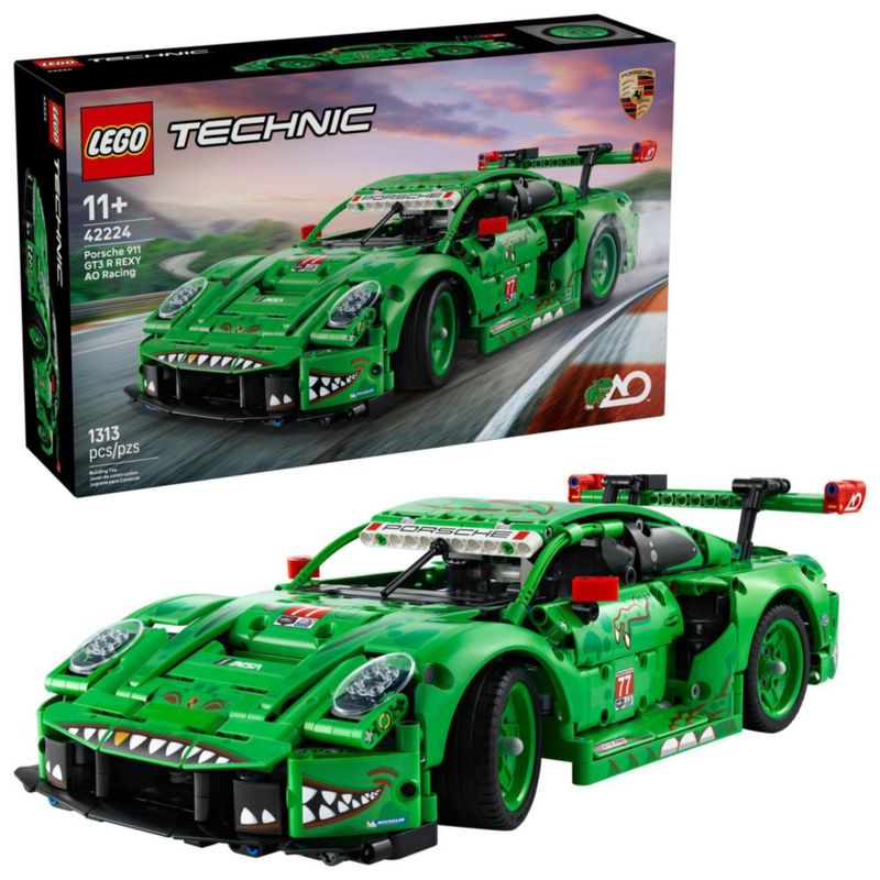 Juguete de Construcción LEGO Technic Porsche 911 GT3 R Rexy AO 42224