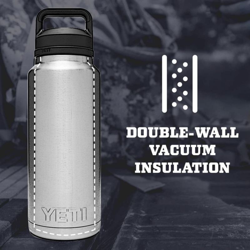 Botella YETI Rambler 1.06L de acero inoxidable con aislamiento al vacío