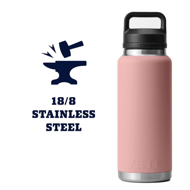 Botella YETI Rambler 1.06L de acero inoxidable con aislamiento al vacío