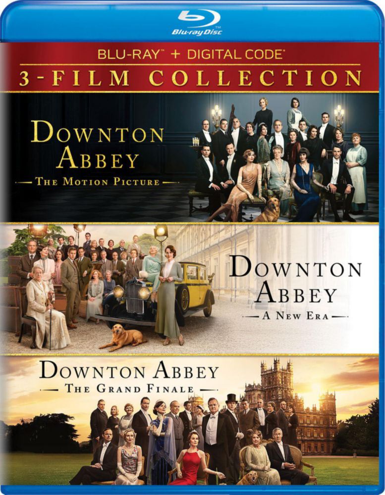 Blu-ray UNIVERSAL Downton Abbey – Colección de 3 películas + Digital