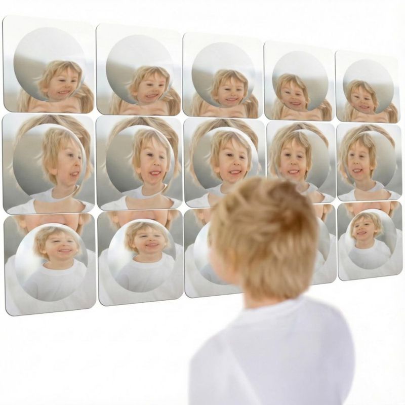 Espejo de Pared Burbuja Special Supplies 25 cm (15 piezas)