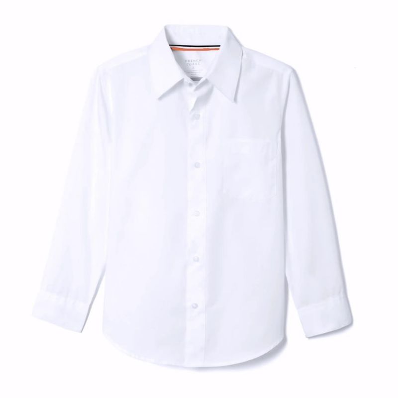 Camisa French Toast 2 Años Blanca de Manga Larga
