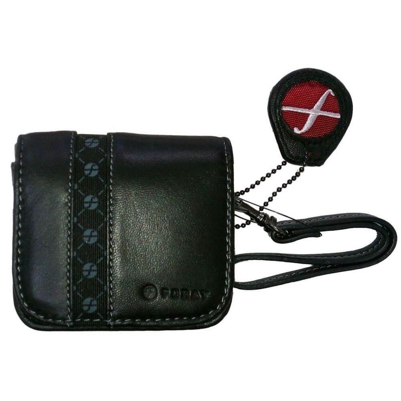 Funda de piel Foray FOR110TRBLK para cámara digital compacta