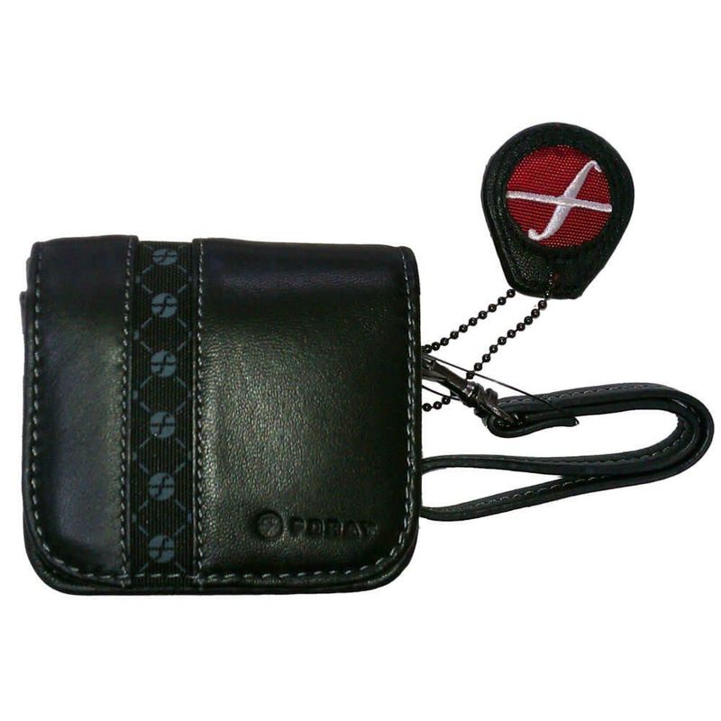 Funda de piel Foray FOR110TRBLK para cámara digital compacta
