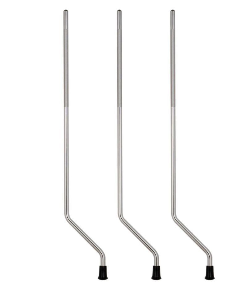 Patas para Tom de Piso Gibraltar 53 cm (Pack de 3) con Pies de Goma