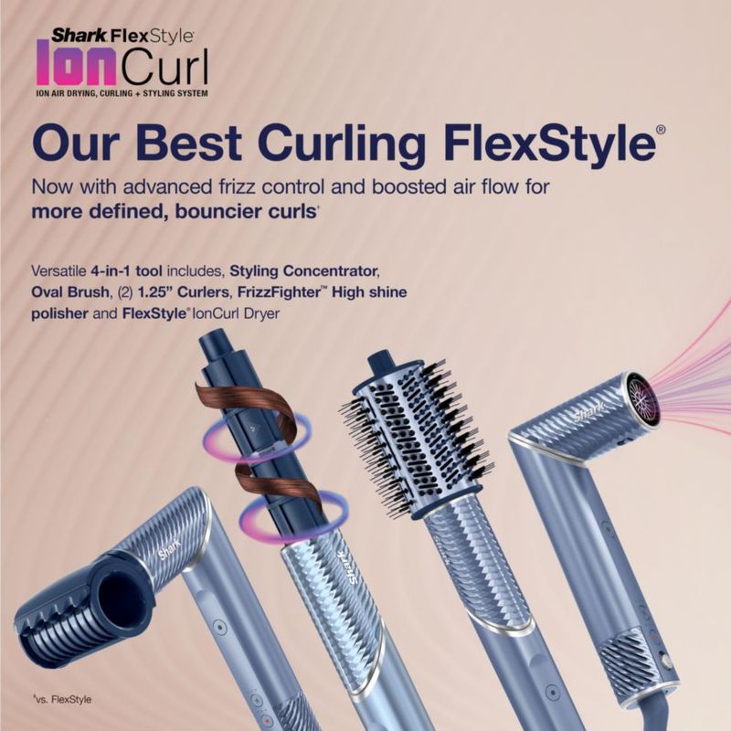 Secador de Cabello Shark FlexStyle IonCurl HD840