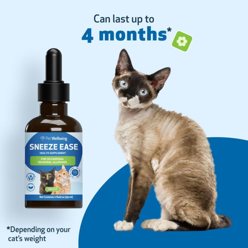 Suplemento para Gato Pet Wellbeing 59 ml Alivio de Estornudos