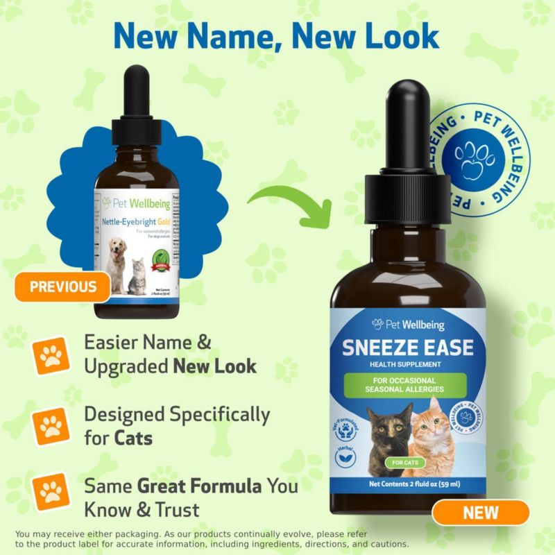 Suplemento para Gato Pet Wellbeing 59 ml Alivio de Estornudos