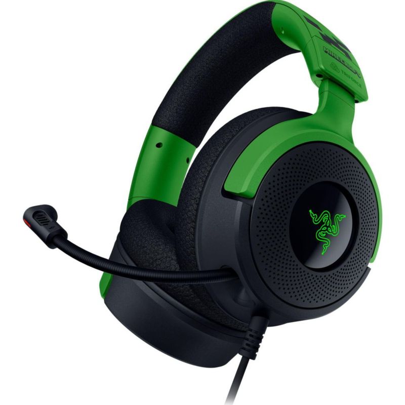 Auriculares para juegos Razer Kraken V4 X 40 mm Controladores Minecraft Ed.