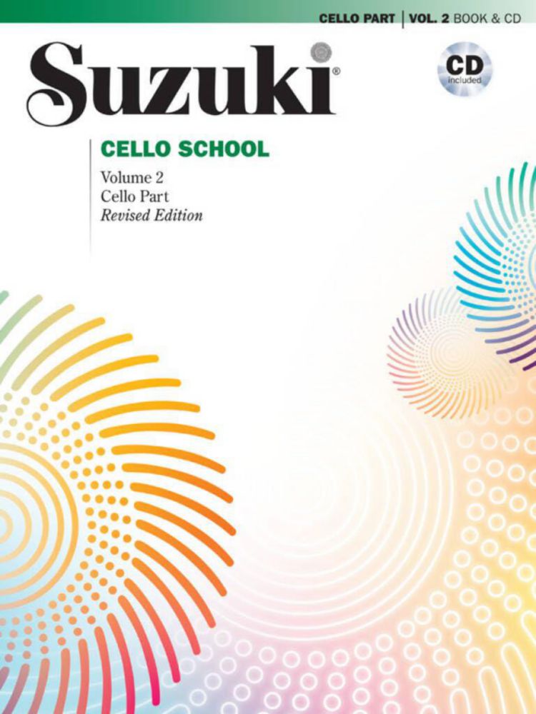 Alfred Music – Suzuki Cello School Vol. 2 (Libro y CD)