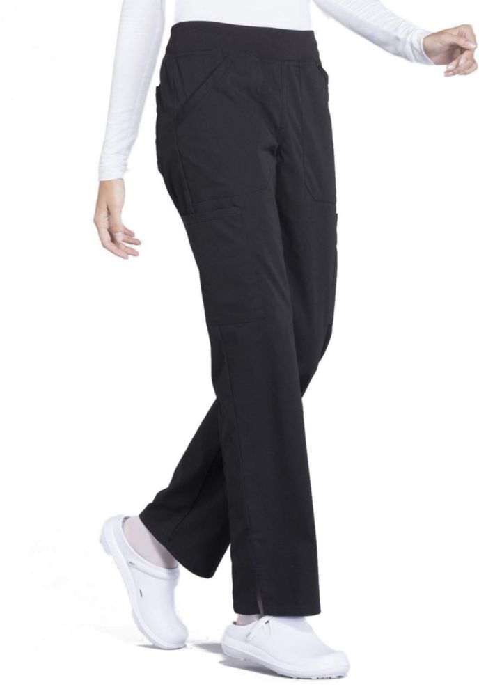 Pantalones cargo Cherokee WW170P M Petite negro