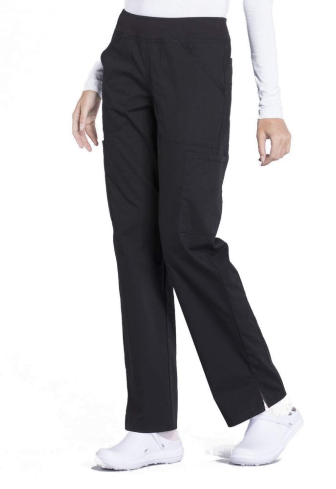 Pantalones cargo Cherokee WW170P M Petite negro