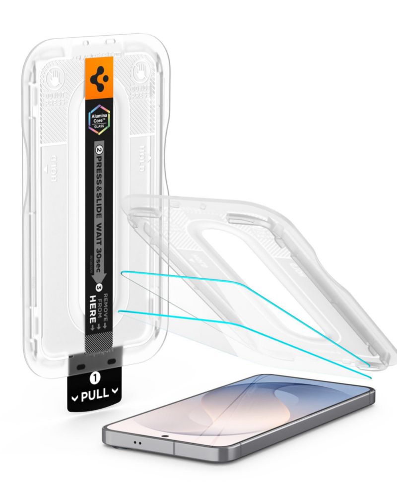 Protector de pantalla de vidrio templado Spigen Glas.tR EZ Fit para Galaxy S26 FE