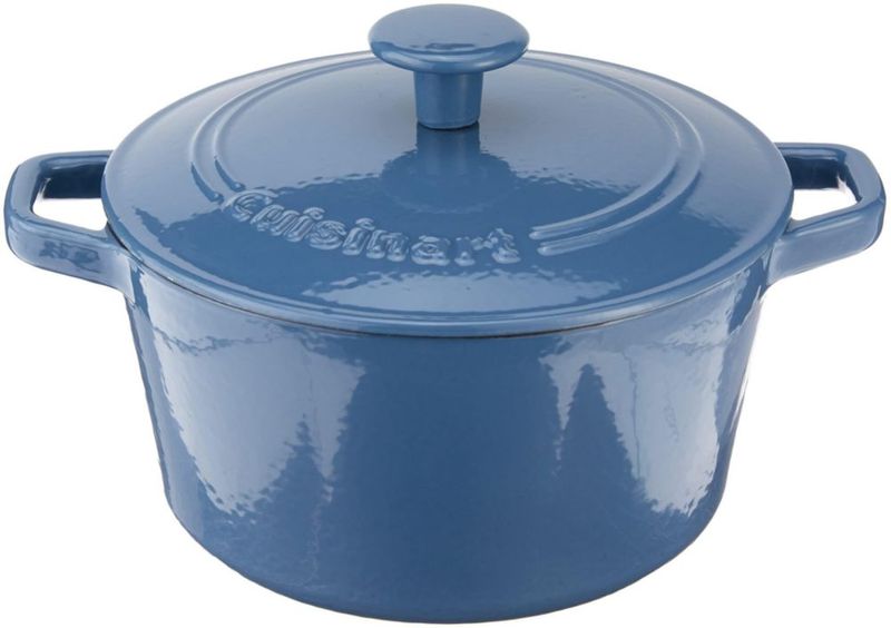 Cazuela Cuisinart Esmaltada Provencial Azul 3L