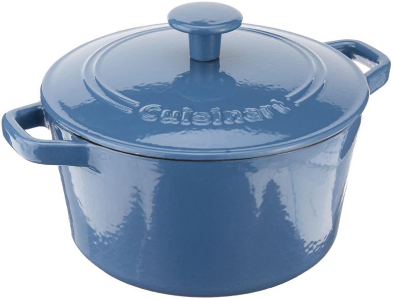 Cazuela Cuisinart Esmaltada Provencial Azul 3L