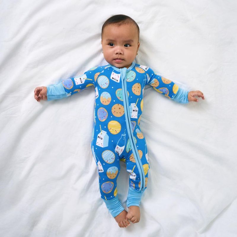 Pijamas para bebé Little Sleepies Galletas y Leche azul 12‑18 meses