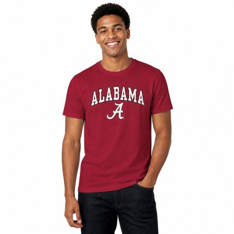 Camiseta Campus Colors Alabama Crimson Tide de Algodón