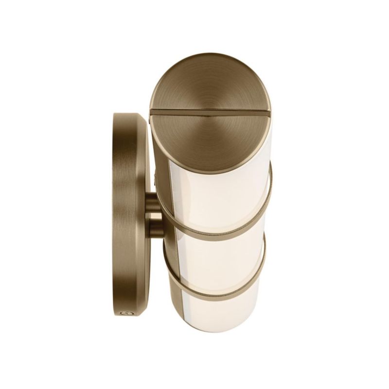Luz de barra para baño Kichler 46 cm Bronce Champagne LED