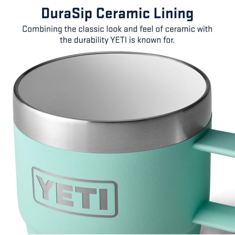 Taza YETI Rambler de acero inoxidable con aislamiento al vacío 180 ml paquete de 2 unidades