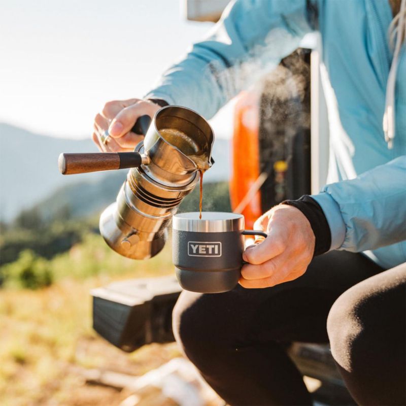 Taza YETI Rambler de acero inoxidable con aislamiento al vacío 180 ml paquete de 2 unidades