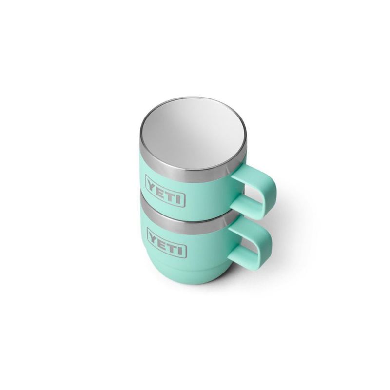 Taza YETI Rambler de acero inoxidable con aislamiento al vacío 180 ml paquete de 2 unidades