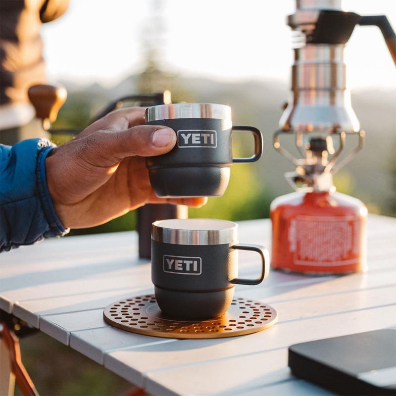 Taza YETI Rambler de acero inoxidable con aislamiento al vacío 180 ml paquete de 2 unidades